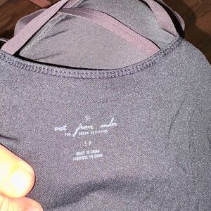 Out From Under Black Tank Top